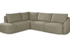 Outlet Hoekbank Taupe Rocca Elementen Banken|Ronde Banken