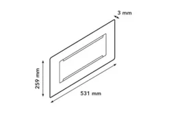 Outlet Inbouwprofiel incl. bio ethanolhaard Sfeerhaarden