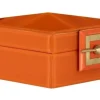 Sale Juwelenbox Oranje Klein 212095 Bodine Decoratie