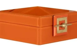 Sale Juwelenbox Oranje Klein 212095 Bodine Decoratie