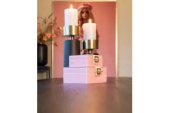 Decoratie-Richmond Interiors Juwelenbox Roze Groot 212094 Bodine