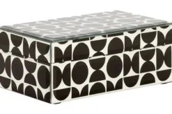 Decoratie-Richmond Interiors Juwelenbox Zwart Klein 212161 Vivian