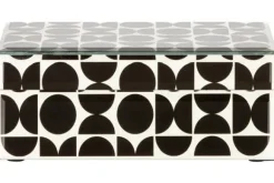 Decoratie-Richmond Interiors Juwelenbox Zwart Klein 212161 Vivian