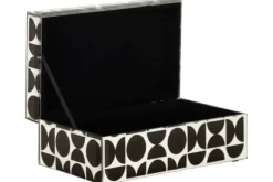 Decoratie-Richmond Interiors Juwelenbox Zwart Klein 212161 Vivian