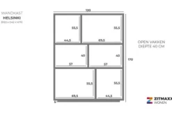 Opbergkasten|Vakkenkasten-Eleonora Meubelen Kabinet 95723 Helsinki
