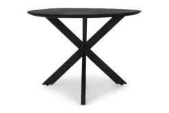 Discount Keukentafel - zwart Oslo Eettafels