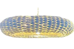 Outlet LB750-8+1 ovaal textured white Coco | Hanglampen