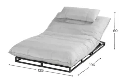 Tuinartikelen-Hartman tuinmeubelen Ligstoel 22.752.757 Emma