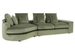 Outlet Lounge bank Giovanni Ronde Banken|Loungebanken