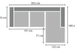 Loungebanken-Be Inspired Quick Loungebank stof Miami 01 Napels