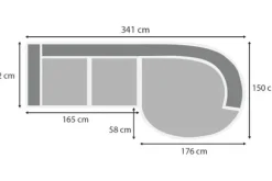 Loungebank stof Tiffany 05 Dordoni Loungebanken