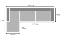 Hot Loungebank stof Tokio 170 Amarillo Loungebanken