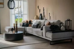 Loungebanken-Be Inspired Quick Loungebank stof Tokio 170 Kansas