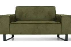 Loveseats-Dakota Industrial Loveseat - Fauteuil Martini