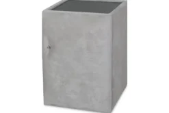 Clearance Nachtkast met glasplaat Dajara Nachtkastjes