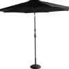 Tuinartikelen-Hartman tuinmeubelen Parasol Carbon Black 14.098.008 Sunline