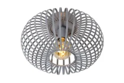 Plafondlamp-Lucide Plafondlamp - grijs Manuela