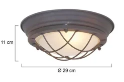 Plafondlamp-Steinhauer Plafondlamp 1357B Lisanne Mexlite