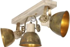 Spots|Plafondlamp-Steinhauer Plafondlamp 2133BR Gearwood Mexlite