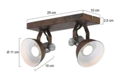 Plafondlamp-Steinhauer Plafondlamp Brooklyn 1534B Brooklyn