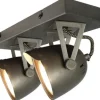 Discount Plafondlamp Burned Steel MT-2173 Cap Spots|Plafondlamp