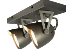Discount Plafondlamp Burned Steel MT-2173 Cap Spots|Plafondlamp