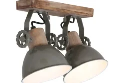 Outlet Plafondlamp 7969G Gearwood Mexlite Plafondlamp