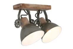 Outlet Plafondlamp 7969G Gearwood Mexlite Plafondlamp
