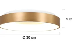 New Plafondlamp 3086GO Ringlede Plafondlamp