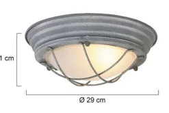 Plafondlamp-Steinhauer Plafondlamp 1357GR Lisanne Mexlite