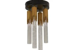 Plafondlamp-Toms Luxury Lights Plafondlamp 4-lichts Goud Maud