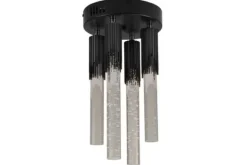 Plafondlamp 4-lichts Zwart Maud Plafondlamp