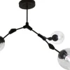 Sale Plafondlamp 3-lichts Zwart Cas Plafondlamp