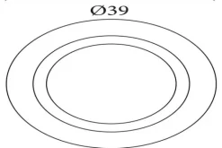 Plafondlamp-Searchlight Plafondlamp Ringo