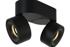 Outlet Plafondlamp 2674ZW Fez Black Mexlite Spots|Plafondlamp