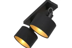 Hot Plafondlamp 3334ZW Ornoir Mexlite Spots|Plafondlamp