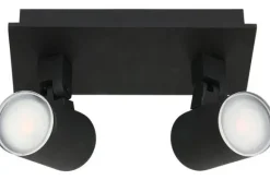 Spots|Plafondlamp-Steinhauer Plafondlamp 3060ZW Points Noirs