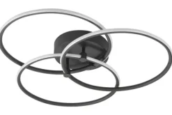 Plafondlamp-Highlight Plafondlamp Zwart Circles