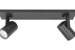 Spots-Highlight Plafondlamp Zwart Halo