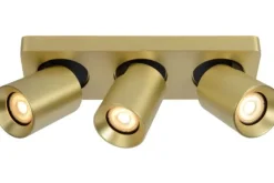 Spots|Plafondlamp-Lucide Plafondspot Goud Nigel