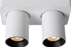 Spots|Plafondlamp-Lucide Plafondspot Wit Nigel