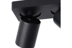 Online Plafondspot Zwart Nigel Spots|Plafondlamp