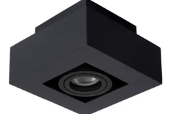 Spots|Plafondlamp-Lucide Plafondspot Zwart Xirax