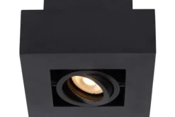 Spots|Plafondlamp-Lucide Plafondspot Zwart Xirax