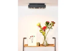 Spots|Plafondlamp-Lucide Plafondspot Zwart Xirax