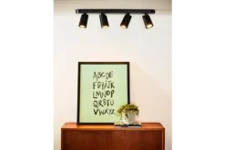 Spots-Lucide Plafondspot Zwart Xyrus