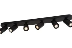 Spots-Lucide Plafondspot Zwart Xyrus