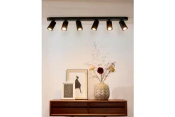 Spots-Lucide Plafondspot Zwart Xyrus