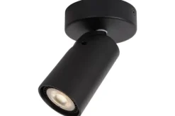 Spots-Lucide Plafondspot Zwart Xyrus