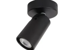 Spots-Lucide Plafondspot Zwart Xyrus